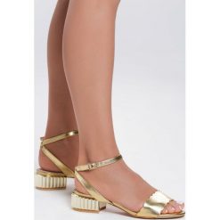 Złote Sandały Accentuate. Sandały damskie vices. Za 74,99 zł.