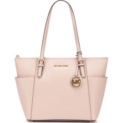Michael Kors Jet Set Medium Torebka Różowy. Różowe torebki klasyczne damskie Michael Kors, bez wzorów, ze skóry, bez dodatków. Za 1110,95 zł.