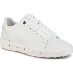 Sneakersy WOJAS - 8537-50 Biały. Białe półbuty damskie Wojas, ze skóry. W wyprzedaży za 299,00 zł.