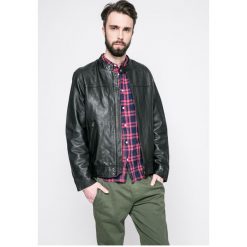 Kurtki męskie bomber: Wrangler – Kurtka skórzana