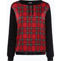 Margittes - Damska bluza nierozpinana z dodatkiem jedwabiu, czerwony. Czerwone bluzy damskie marki Margittes, w kratkę. Za 399,95 zł.