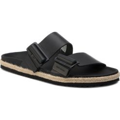 Espadryle PEPE JEANS - Bio Buckles Jute PMS90058 Black 999. Czarne espadryle męskie Pepe Jeans, bez wzorów, z jeansu. W wyprzedaży za 149,00 zł.