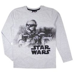 T-shirty chłopięce: Bluzka w kolorze szarym