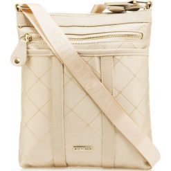 Torba 29-4L-201-9. Szare listonoszki damskie Wittchen, w paski, klasyczne, bez dodatków. Za 186,15 zł.