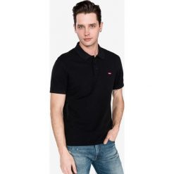 Levi's Housemark Polo Koszulka Czarny. Czarne podkoszulki męskie Levi's®, s, bez wzorów, z bawełny, bez rękawów. Za 171,95 zł.