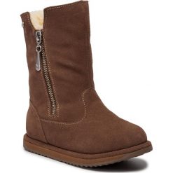 Buty EMU AUSTRALIA - Gravelly Kids K12177 Oak. Pomarańczowe śniegowce dziewczęce EMU Australia, bez zapięcia. W wyprzedaży za 259,00 zł.