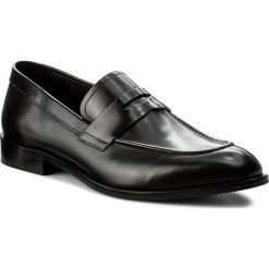 Półbuty GEOX - U Saymore D U825LD 00043 C9999 Black. Czarne buty wizytowe męskie Geox, bez wzorów, ze skóry, eleganckie, bez zapięcia. W wyprzedaży za 459,00 zł.