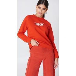 Bluzy damskie: MSCH Copenhagen Bluza Cinana – Red