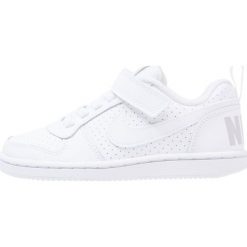 Nike Sportswear COURT BOROUGH Tenisówki i Trampki white. Białe tenisówki męskie marki Nike Sportswear, z materiału. Za 149,00 zł.