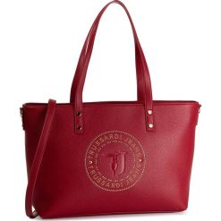 Torebka TRUSSARDI JEANS - Harper Shopper Lg 75B00833 R683. Czerwone torby damskie na zakupy Trussardi Jeans, bez wzorów, z jeansu, klasyczne, bez dodatków. Za 649,00 zł.