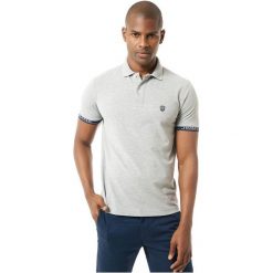 Jimmy Sanders Koszulka Polo Męska Xl Szara. Szare koszulki męskie Jimmy Sanders, xl, bez wzorów, polo, bez rękawów. W wyprzedaży za 103,00 zł.