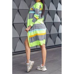 Kardigan damski NEOMA LIME. Zielone swetry damskie IVET, bez wzorów, bez rękawów, bez kaptura. W wyprzedaży za 29,00 zł.
