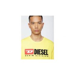 T-shirty z krótkim rękawem Diesel 00SH0I 0CATJ T-JUST. Białe t-shirty męskie Diesel, m, bez wzorów, bez kołnierzyka, krótkie. Za 194,10 zł.