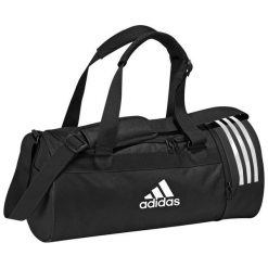 Torby podróżne: Adidas Adidas Torba Convertible 3 Stripes Duffel Bag Small Black