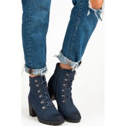 Granatowe workery vinceza PAISLEY. Niebieskie workery damskie Vinceza. Za 151,90 zł.