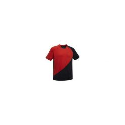 T-Shirt badminton 530 męski. Czerwone t-shirty męskie PERFLY, s, bez wzorów, z poliesteru, bez kołnierzyka. Za 39,99 zł.
