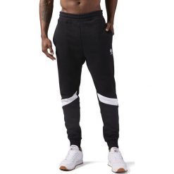 Spodnie Reebok EF Jogger (CD7464). Czarne joggery męskie Reebok, z bawełny. Za 109,99 zł.