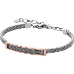 Skagen - Bransoletka. Szare bransoletki damskie Skagen, z materiału, metalowe. W wyprzedaży za 229,90 zł.