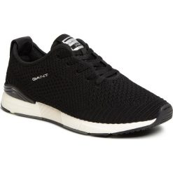 Sneakersy GANT - Brentoon 20638474 Black G00. Czarne sneakersy męskie GANT, na co dzień, bez wzorów, ze skóry, eleganckie, bez zapięcia. W wyprzedaży za 379,00 zł.