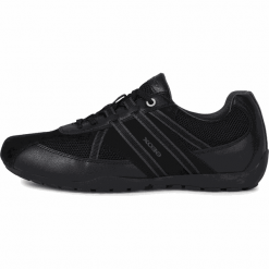 Geox tenisówki męskie Ravex U023FC 0BC14 44 czarne. Czarne trampki męskie Geox, bez wzorów, eleganckie, bez zapięcia. Za 309,00 zł.