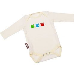 Pulp, Bambusowe Body Kotki, 68 cm. Body niemowlęce Pulp, bez wzorów, bez rękawów. Za 72,86 zł.