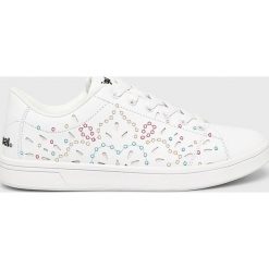 Desigual Sport - Buty. Białe buty sportowe damskie marki Desigual Sport, bez wzorów, z gumy, sportowe. Za 299,90 zł.