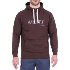 Bluzy męskie: Bluza w kolorze bordowym