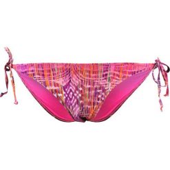 Stroje dwuczęściowe damskie: Figi bikini „Cassis” w kolorze różowym ze wzorem