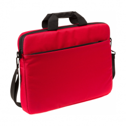 Accura Gino Red 15" ACC6073. Czerwone torby na laptopa marki Accura, z poliesteru. Za 39,90 zł.
