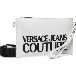 Torebka VERSACE JEANS COUTURE - E1VVBBMX 71412 003. Białe listonoszki damskie Versace Jeans Couture, bez wzorów, z jeansu, bez dodatków. W wyprzedaży za 479,00 zł.