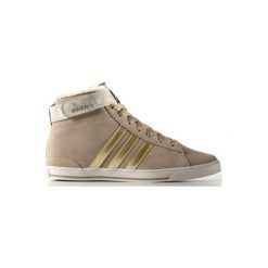 Buty ADIDAS F98703 Neo Daily Twist Mid Selena Gomez (rozmiar 38) Beżowy. Brązowe buty sportowe damskie Adidas, z materiału, klasyczne, na fitness i siłownię. Za 149,99 zł.