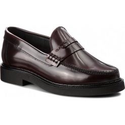 Mokasyny GANT - Kelly 17572912 Port Wine Red G590. Czerwone mokasyny damskie GANT, ze skóry ekologicznej, na obcasie. W wyprzedaży za 329,00 zł.