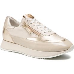 Sneakersy HÖGL - 7-101329 Platin/Ivory 1475. Żółte półbuty damskie HÖGL, ze skóry. W wyprzedaży za 499,00 zł.