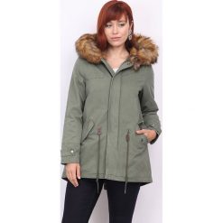 Kurtki damskie: Kurtka zimowa w kolorze khaki