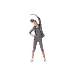Getry dziewczęce legginsy, fitness długość 3/4. Szare legginsy dziewczęce TXM. Za 9,99 zł.
