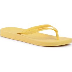Japonki IPANEMA - Anat Colors Fem 82591 Yellow/Light Yellow 24664. Żółte klapki damskie Ipanema, bez wzorów, z tworzywa sztucznego, bez obcasa. W wyprzedaży za 49,00 zł.