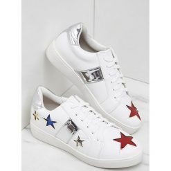 Biało-Srebrne Buty Sportowe One Sweet Day. Szare buty sportowe damskie Multu, bez wzorów, sportowe. Za 29,99 zł.