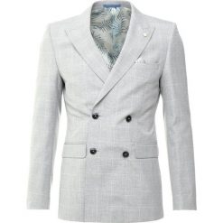 Marynarki męskie: Burton Menswear London CHECK Marynarka garniturowa grey