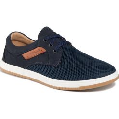 Sneakersy KRISBUT - 5176A-4-9 Granat. Niebieskie sneakersy męskie Krisbut, bez zapięcia. Za 269,00 zł.