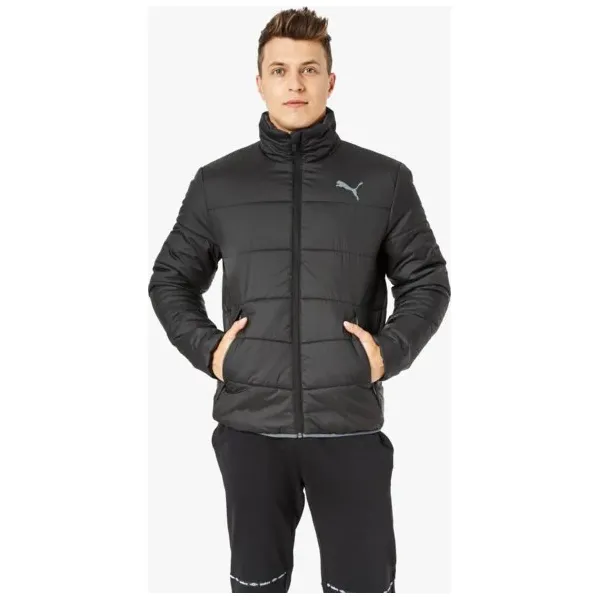 Puma Kurtka Ess Padded , czarny, rozmiar M. Czarne kurtki męskie Puma, na zimę, m, bez wzorów, z materiału, bez kaptura. W wyprzedaży za 249,99 zł.