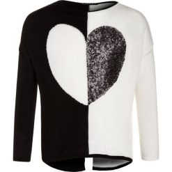 Swetry chłopięce: Sisley Sweter black
