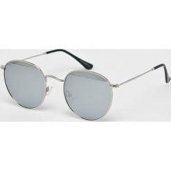Answear - Okulary. Żółte okulary przeciwsłoneczne damskie marki ANSWEAR, okrągłe. Za 69,90 zł.