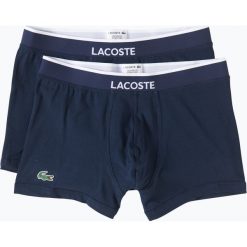Lacoste - Obcisłe bokserki męskie pakowane po 2 szt., niebieski. Niebieskie bokserki męskie marki Lacoste, z bawełny. Za 99,95 zł.