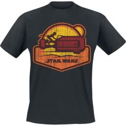 Star Wars Episode 7 - The Force Awakens - Speeder T-Shirt czarny. Czarne t-shirty męskie Star Wars, xl, z nadrukiem, retro, z okrągłym kołnierzem. Za 89,90 zł.