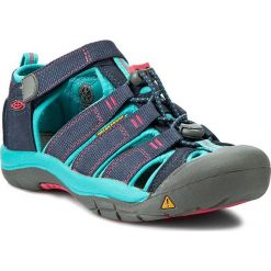Sandały KEEN - Newport H2 1012316 Midnight Navy/Baltic. Niebieskie sandały dziewczęce Keen, ze skóry, bez zapięcia. W wyprzedaży za 179,00 zł.