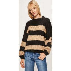 Only - Sweter. Pomarańczowe swetry damskie ONLY, s, bez wzorów, z poliesteru, bez rękawów, bez kaptura. W wyprzedaży za 99,90 zł.