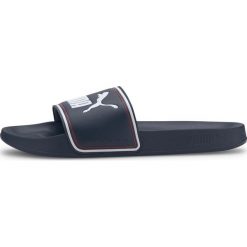 Puma Leadcat Kapcie Niebieski. Niebieskie kapcie męskie Puma, z materiału. Za 128,95 zł.
