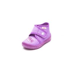 Superfit Girls Kapcie Bully Jednorożec lila - fioletowy - Gr.Moda (6 - 24 miesięcy ). Fioletowe buciki niemowlęce marki Superfit, z tkaniny. Za 93,00 zł.