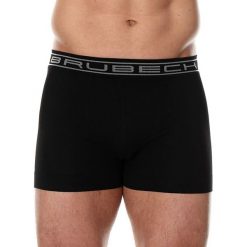 Bokserki męskie: Brubeck Bokserki męskie COMFORT COTTON czarne r. M (BX00501A)