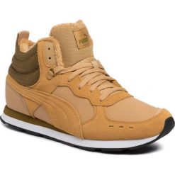 Sneakersy PUMA - Vista Mid Wtr 369783 03 Taffy/Moss Green/Puma White. Żółte sneakersy męskie Puma, na co dzień, bez wzorów, ze skóry, eleganckie, bez zapięcia. W wyprzedaży za 199,99 zł.
